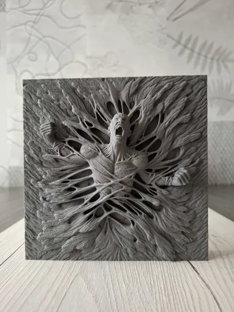 Resurgence 2 - Tượng Phù Điêu Nghệ Thuật - Image 1