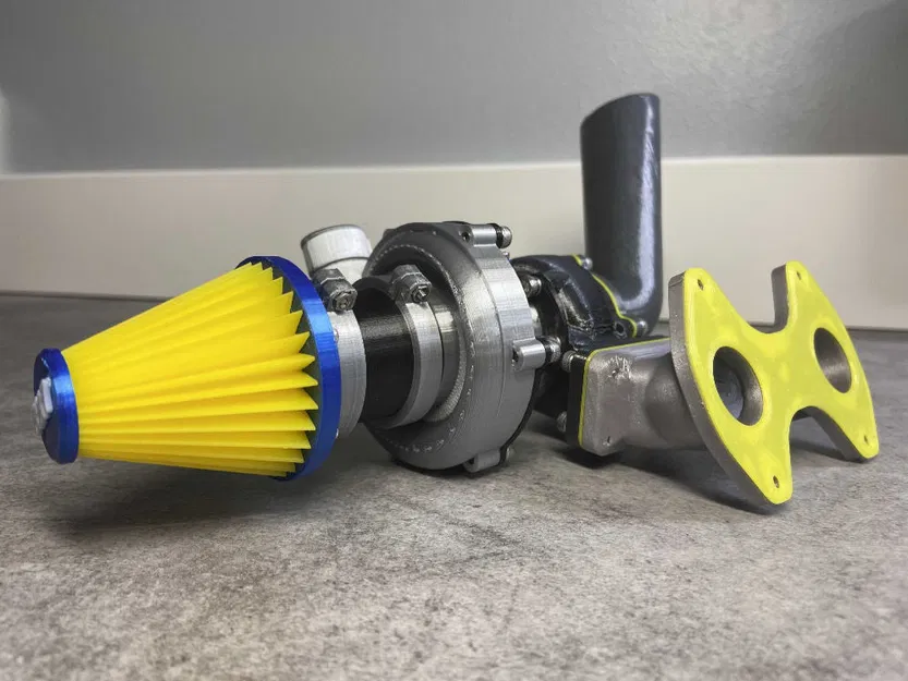 MAZDA RX7 (Tỷ lệ 1/27) / Phụ kiện Turbo - Image 1