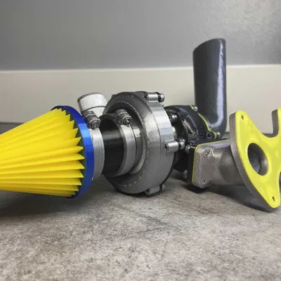 MAZDA RX7 (Tỷ lệ 1/27) / Phụ kiện Turbo