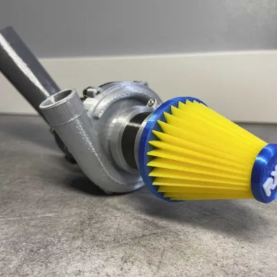 MAZDA RX7 (Tỷ lệ 1/27) / Phụ kiện Turbo