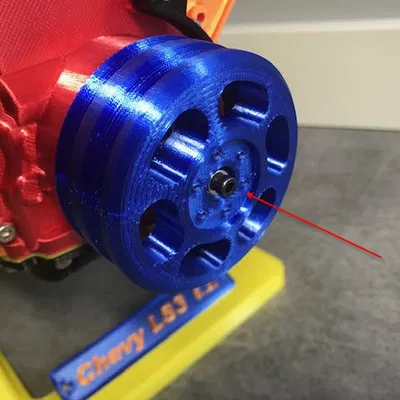 Puli Chính mở rộng cho Động cơ LS3 Chevy