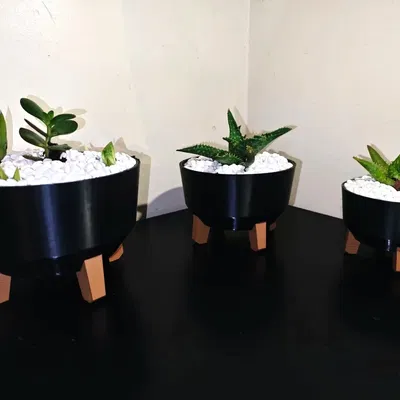 Chậu Hoa Nordic Step Planters – Bộ Sưu Tập Chậu Hoa