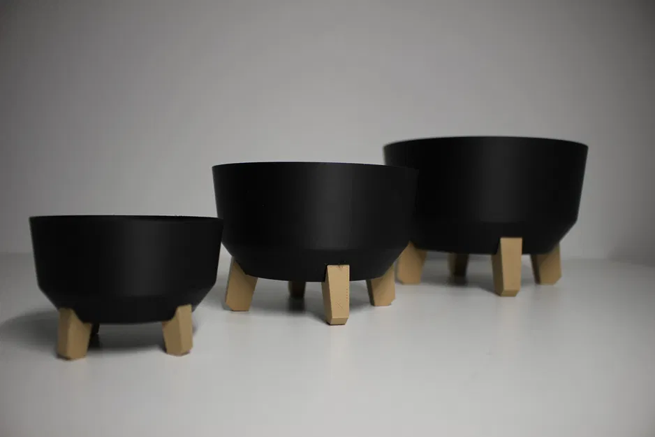 Chậu Hoa Nordic Step Planters – Bộ Sưu Tập Chậu Hoa - Image 3