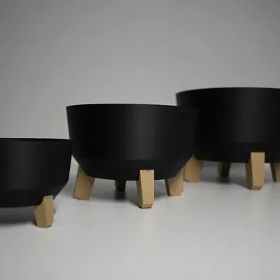 Chậu Hoa Nordic Step Planters – Bộ Sưu Tập Chậu Hoa