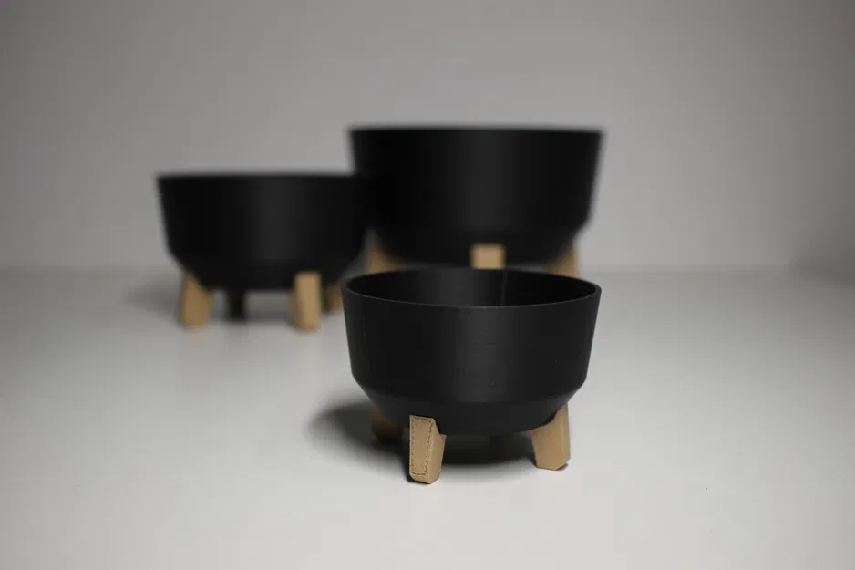 Chậu Hoa Nordic Step Planters – Bộ Sưu Tập Chậu Hoa - Image 4