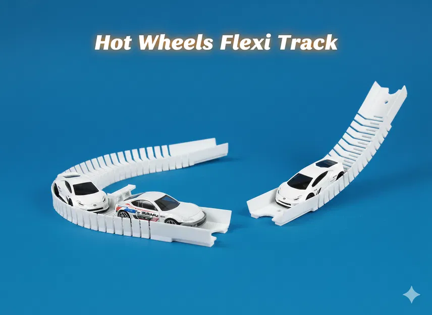 Đường Ray Hot Wheels Linh Hoạt (FLEXI-TRACK) - Image 1