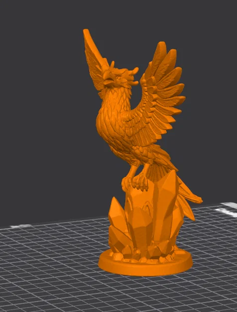 Tượng Phượng Hoàng Pha Lê Thăng Hoa - Crystal Phoenix Rising - Image 4