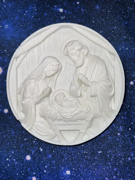 Trang Trí Tường Cảnh Chúa Giáng Sinh - Image 3