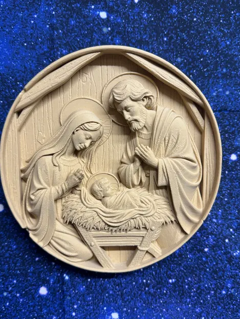 Trang Trí Tường Cảnh Chúa Giáng Sinh - Image 5