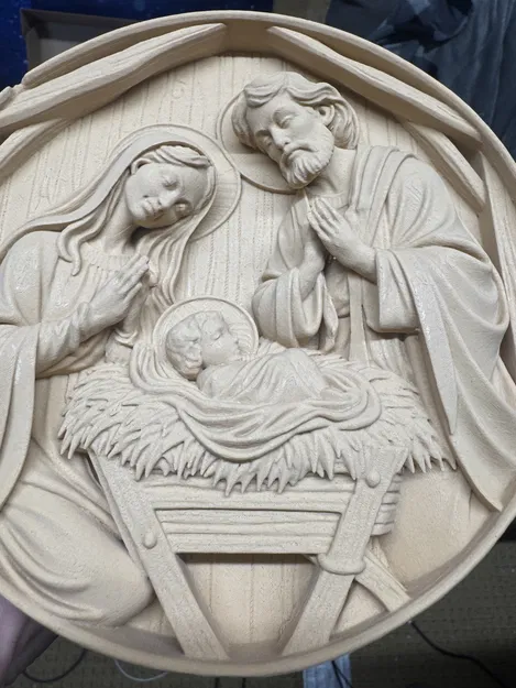 Trang Trí Tường Cảnh Chúa Giáng Sinh - Image 8