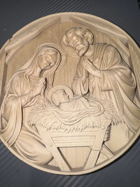 Trang Trí Tường Cảnh Chúa Giáng Sinh - Image 9