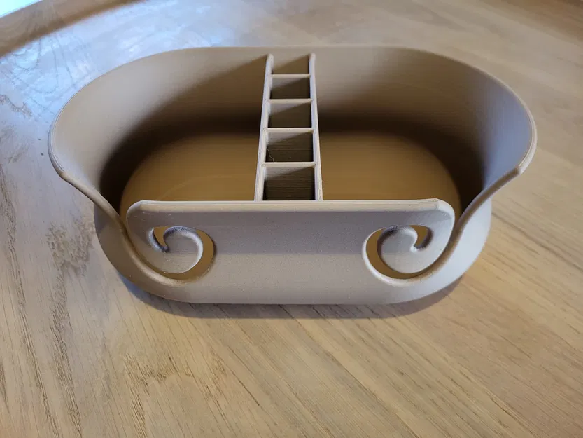 Tô Đựng Len Hai Ngăn Có Hộp Dụng Cụ – Phiên Bản Happy Wife - Image 3