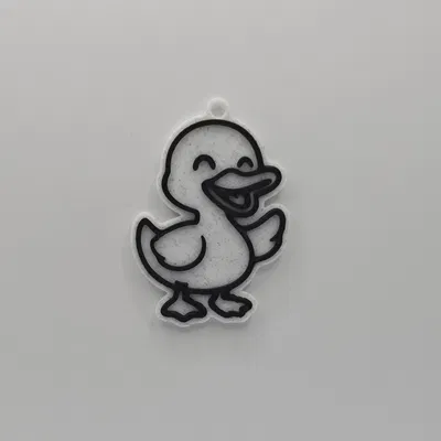 Móc Khóa Vịt Dễ Thương