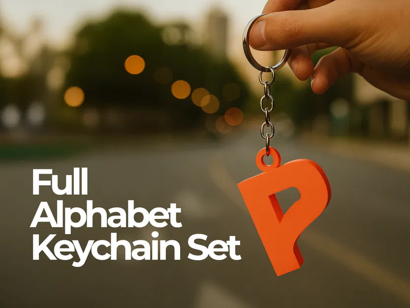 Bộ Móc Khóa Chữ Cái Đầy Đủ - Image 1