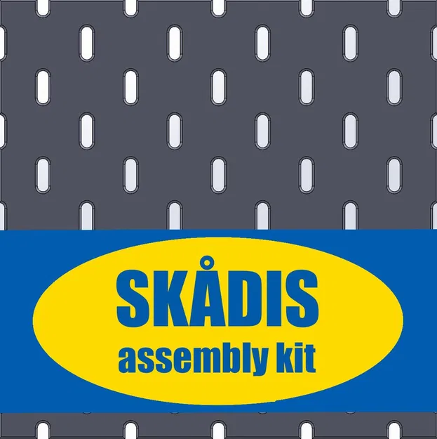Bộ Lắp Ráp Pegboard IKEA SKADIS - Image 1
