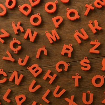 Bộ Móc Khóa Chữ Cái Đầy Đủ