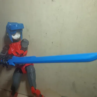 DUMMY 13 S Katana - Kiếm Mới Cho Mô Hình