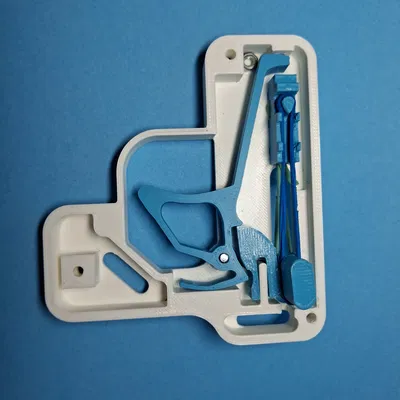 Súng Bắn Tăm Xỉa Răng 3D