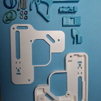 Súng Bắn Tăm Xỉa Răng 3D