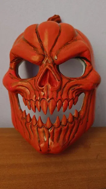 Mặt Nạ Đầu Lâu Bí Ngô Độc Đáo - Image 2