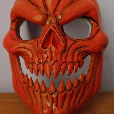 Mặt Nạ Đầu Lâu Bí Ngô Độc Đáo