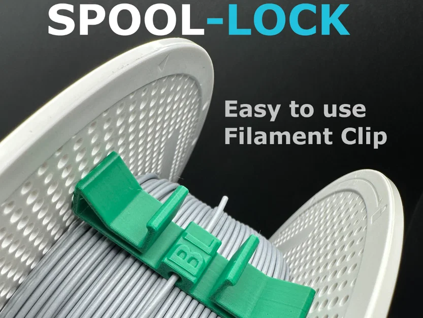 Spool-Lock – Kẹp Cuộn Dây Tóc Đa Năng Cho Cuộn Nhựa & Giấy - Image 1