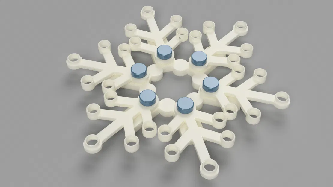 Vòng Nguyệt Quế Bông Tuyết LEGO Khổng Lồ - Image 2