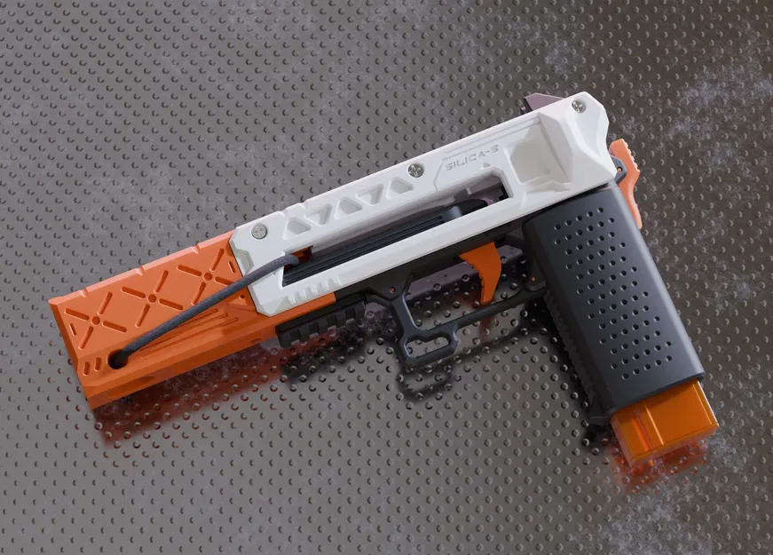 Mô hình NERF SILICA-5 Băng Đạn Kéo Dây - Image 2