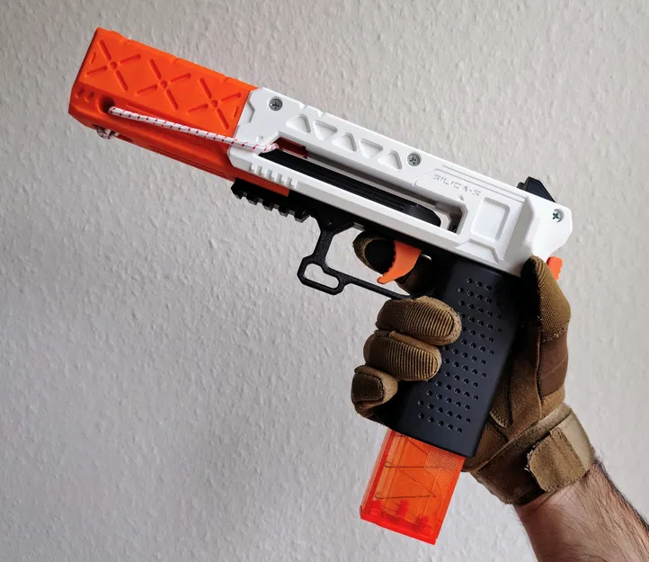 Mô hình NERF SILICA-5 Băng Đạn Kéo Dây - Image 3