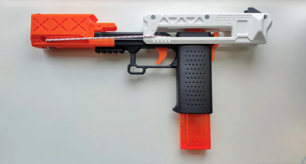 Mô hình NERF SILICA-5 Băng Đạn Kéo Dây - Image 5