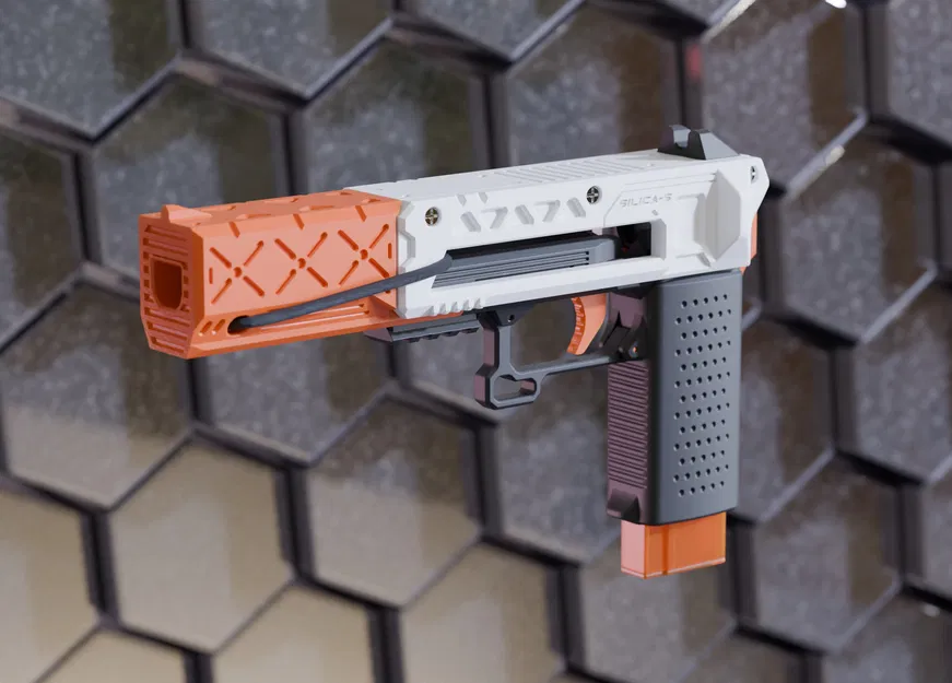 Mô hình NERF SILICA-5 Băng Đạn Kéo Dây - Image 7