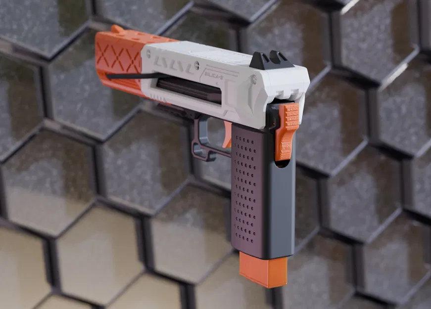 Mô hình NERF SILICA-5 Băng Đạn Kéo Dây - Image 8