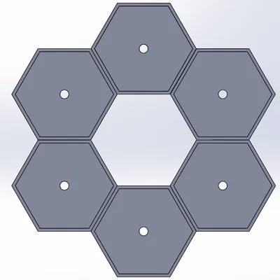 Tháp Trồng Cây Mini Lục Giác HexaBloom
