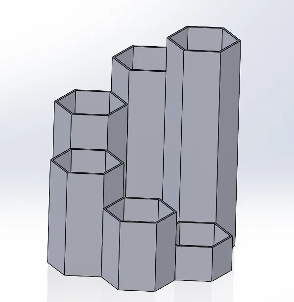 Tháp Trồng Cây Mini Lục Giác HexaBloom - Image 4