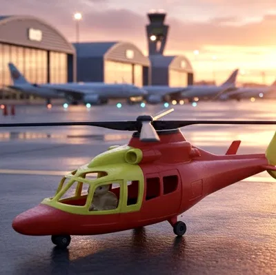 Trực Thăng Cứu Hộ Tương Thích LEGO DUPLO