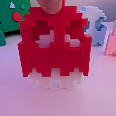 Mô hình Ma Pacman (Pac-Man Ghost) - Trang trí Halloween