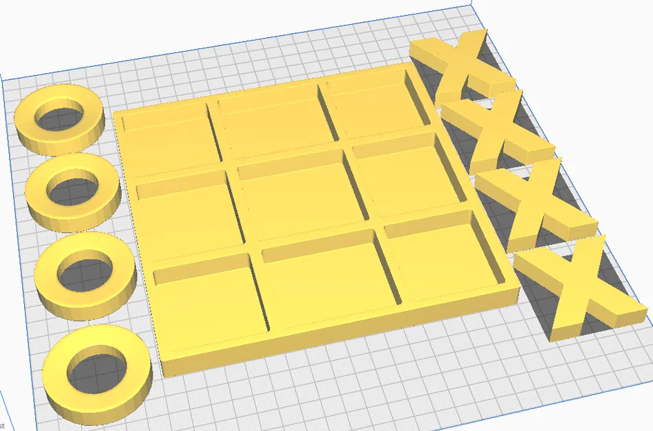 Game Cờ Caro (Tic Tac Toe) – Bộ Bàn XO Hiện Đại - Image 3