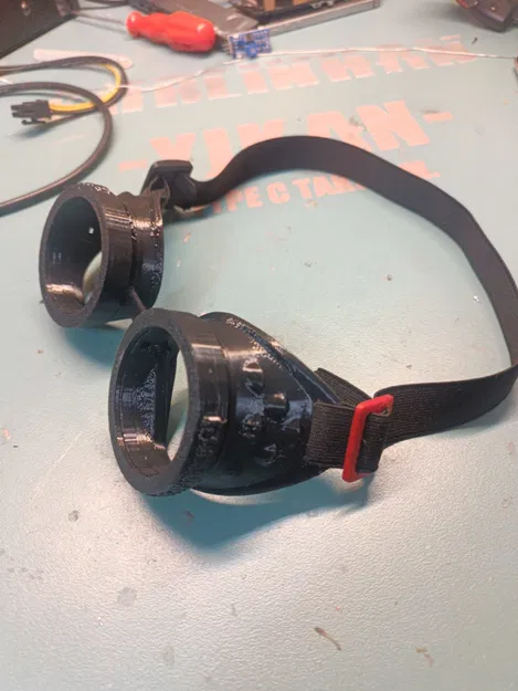 Kính Goblin / Kính Steampunk / Kỹ Sư / Thợ Hàn - Image 1