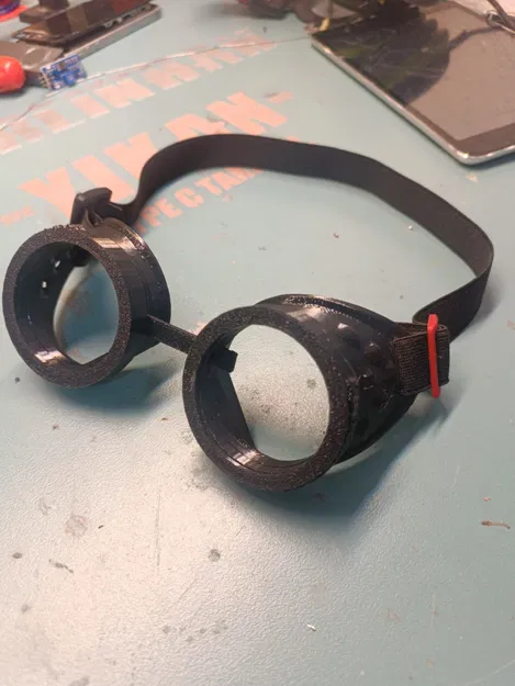 Kính Goblin / Kính Steampunk / Kỹ Sư / Thợ Hàn - Image 2