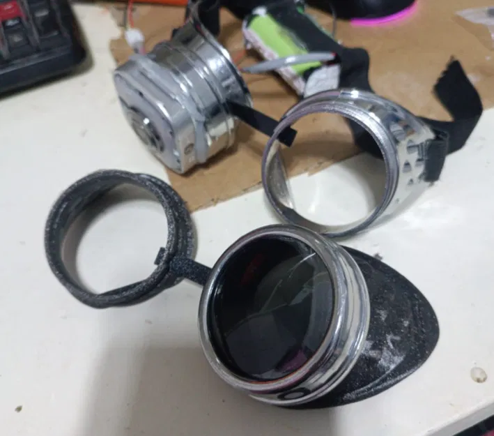 Kính Goblin / Kính Steampunk / Kỹ Sư / Thợ Hàn - Image 3