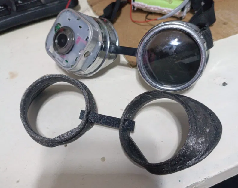 Kính Goblin / Kính Steampunk / Kỹ Sư / Thợ Hàn - Image 4