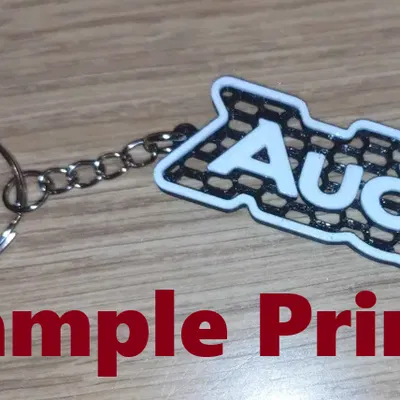 Móc khóa kiểu tổ ong có logo thương hiệu xe hơi. Phần 3