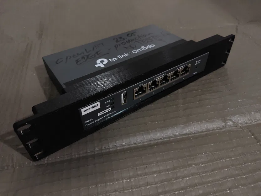 Giá đỡ rack 10" chắc chắn V.2 cho TL-ER605 (-V*) và TL-SG108 (-E) - Image 1