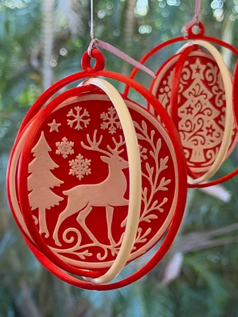 Đồ Trang Trí Giáng Sinh Xoay - Image 1