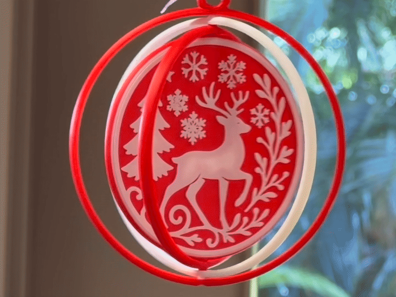 Đồ Trang Trí Giáng Sinh Xoay