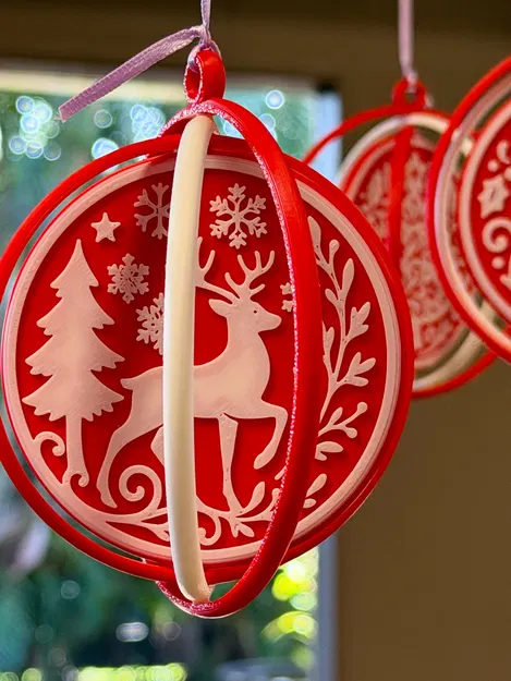 Đồ Trang Trí Giáng Sinh Xoay - Image 5