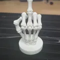 Mô Hình Ngón Tay Giữa Kiểu Bộ Xương - Thumbnail 1