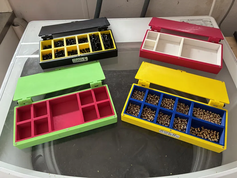 Hộp chia ngăn đựng ốc vít hoặc các chi tiết nhỏ - Image 1