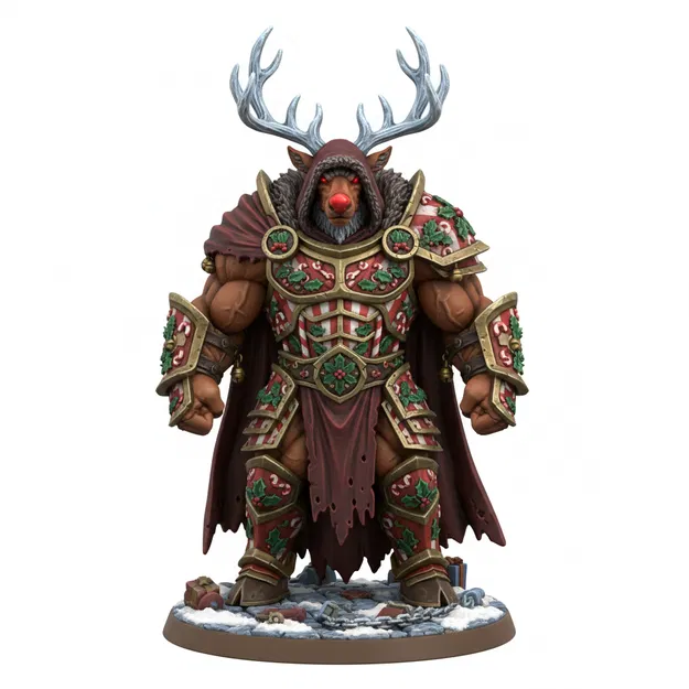 Mô Hình D&D: Bát Đại Chiến Binh Phương Bắc + Rudolph Kẻ Lừa Đảo - Image 10