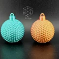 Bộ 4 Quả Cầu Trang Trí (Chấm Bi, Xoắn Ốc, Lưới, Trơn/Da Mờ) - Thumbnail 2